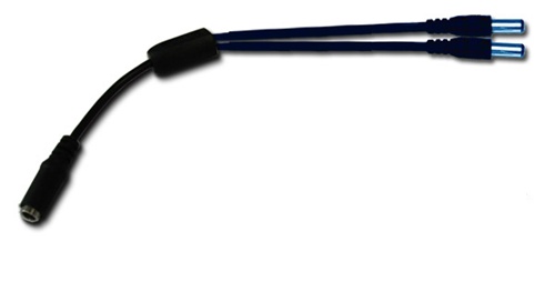 1 Female to 2 Male Power Splitter Adapter CCTV Camera (image for) 1 Female to 2 Male Power Splitter Adapter CCTV Camera